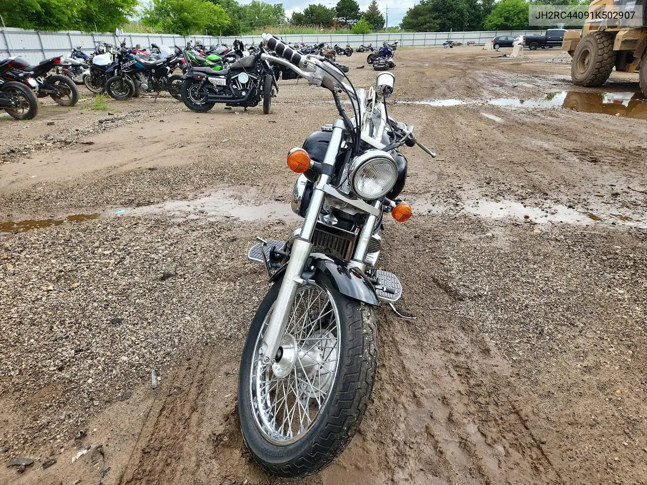 2001 Honda Vt750 Dc VIN: JH2RC44091K502907 Lot: 57441176