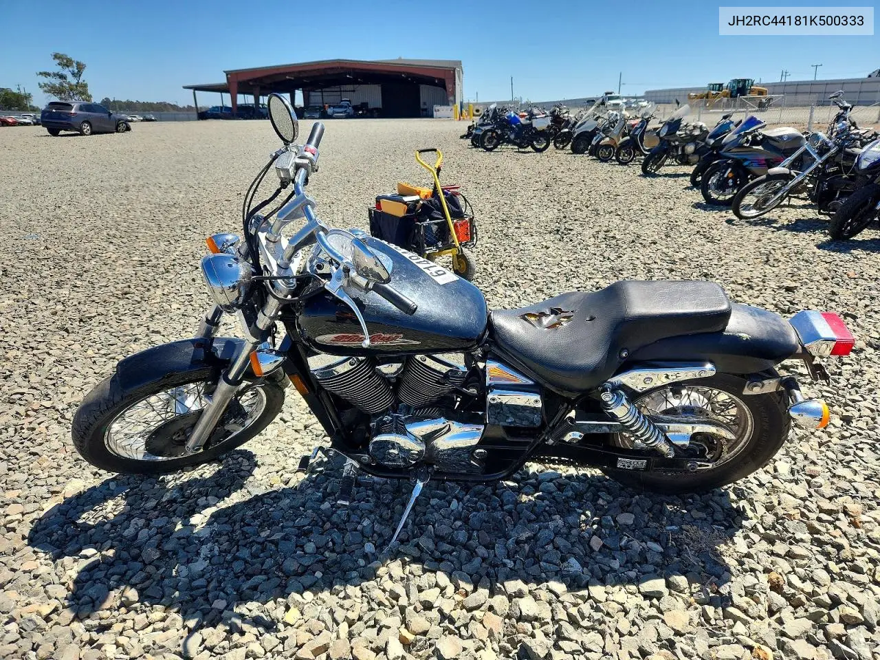 2001 Honda Vt750 Dc VIN: JH2RC44181K500333 Lot: 61494306