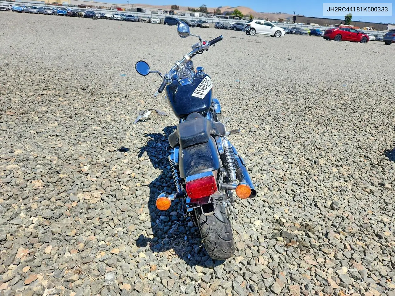 2001 Honda Vt750 Dc VIN: JH2RC44181K500333 Lot: 61494306