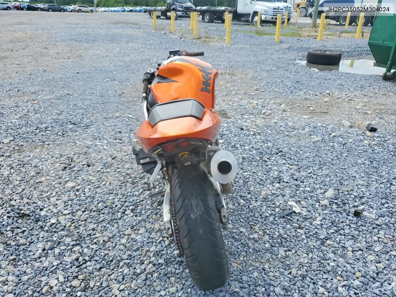 2002 Honda Cbr600 F4 VIN: JH2PC35052M304024 Lot: 52409966
