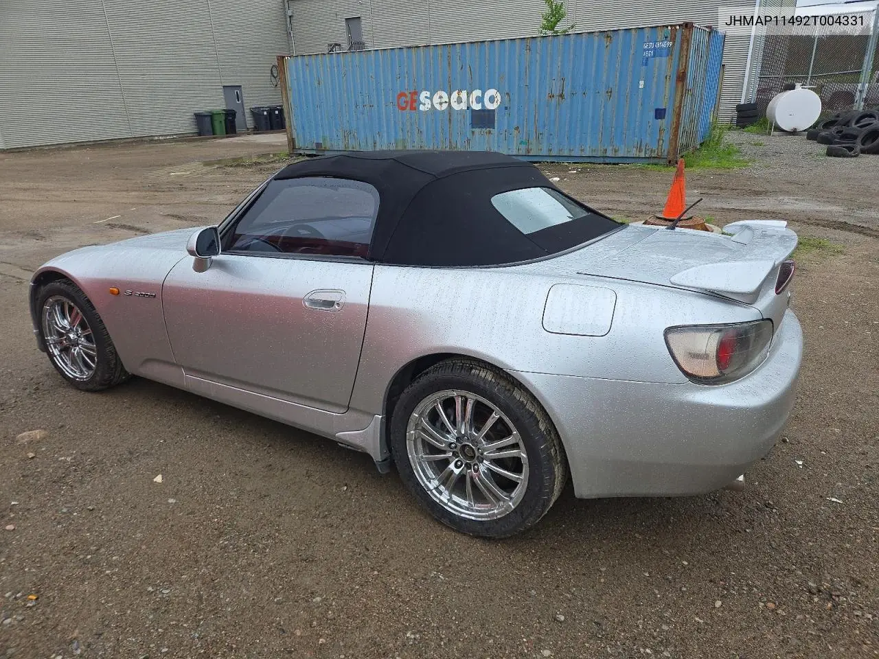2002 Honda S2000 VIN: JHMAP11492T004331 Lot: 57928446