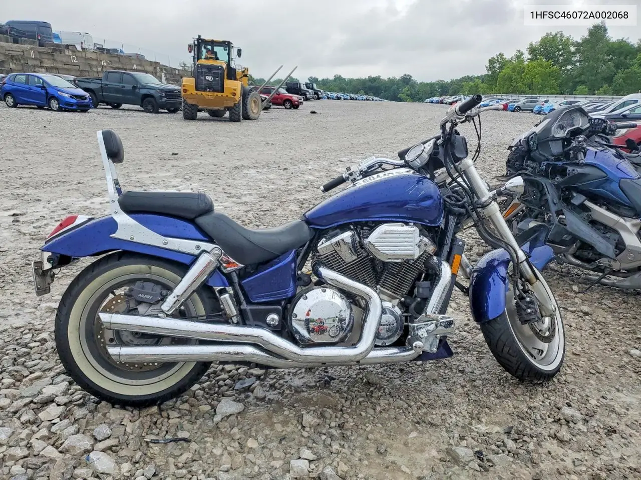 2002 Honda Vtx1800 C VIN: 1HFSC46072A002068 Lot: 60447636
