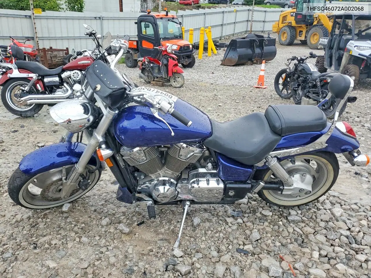 2002 Honda Vtx1800 C VIN: 1HFSC46072A002068 Lot: 60447636