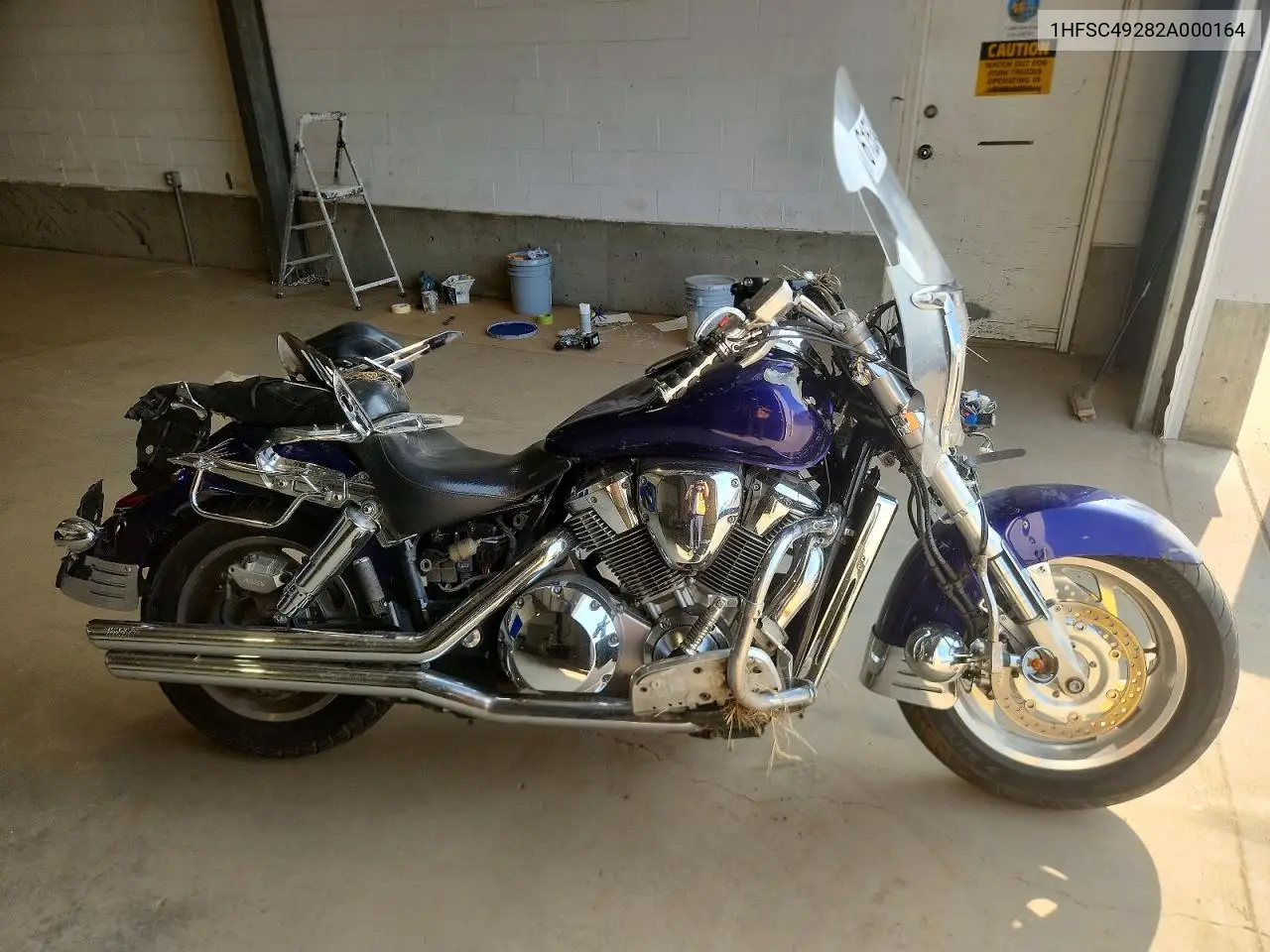 2002 Honda Vtx1800 R VIN: 1HFSC49282A000164 Lot: 61534996