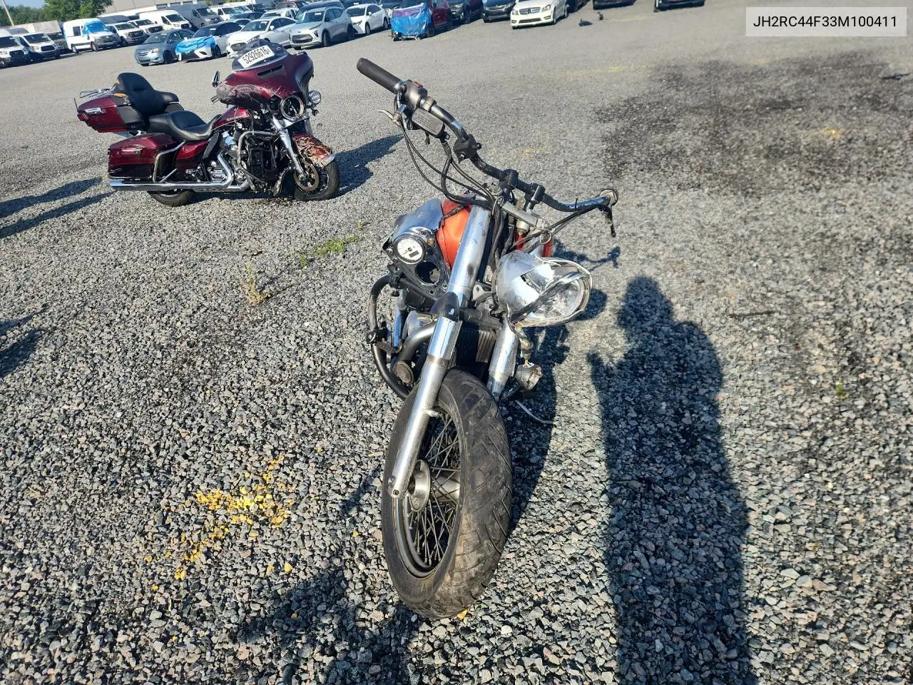 2003 Honda Vt750 Cdd VIN: JH2RC44F33M100411 Lot: 53063396
