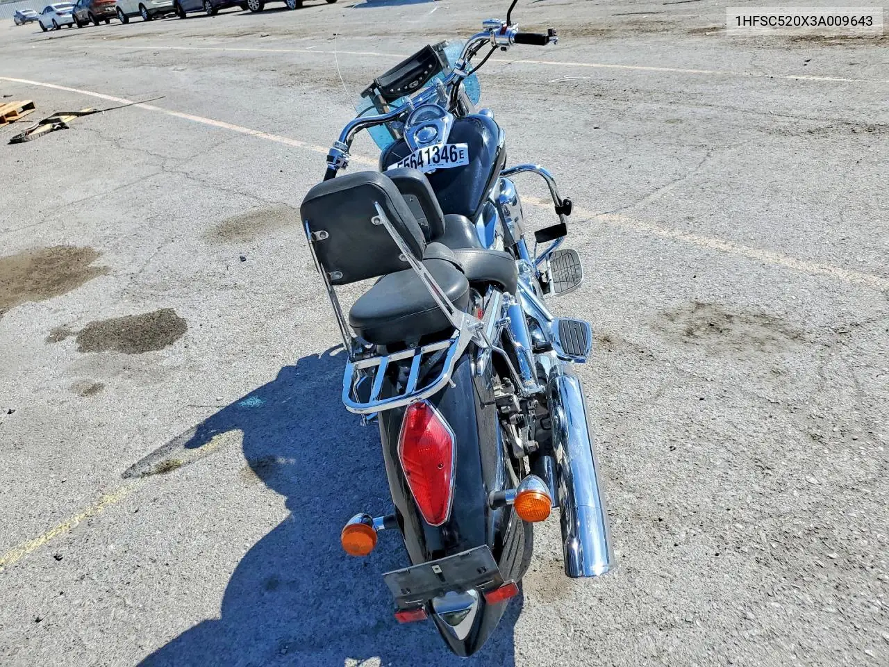 2003 Honda Vt1300 S VIN: 1HFSC520X3A009643 Lot: 55641346