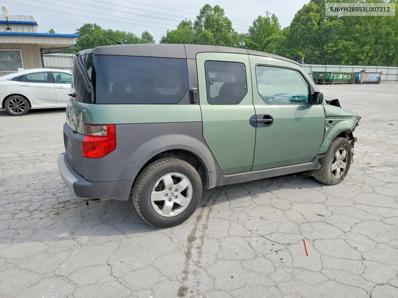 2003 Honda Element Ex VIN: 5J6YH28593L007212 Lot: 55884946