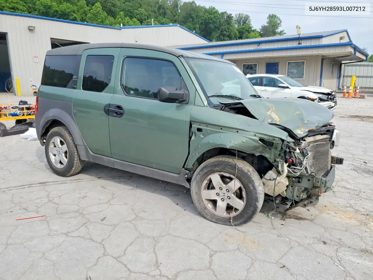 2003 Honda Element Ex VIN: 5J6YH28593L007212 Lot: 55884946