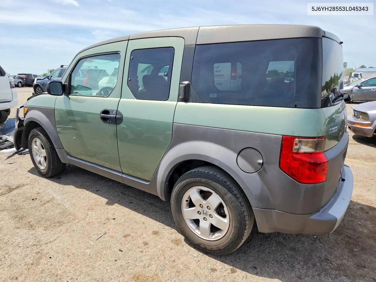 2003 Honda Element Ex VIN: 5J6YH28553L045343 Lot: 56170286