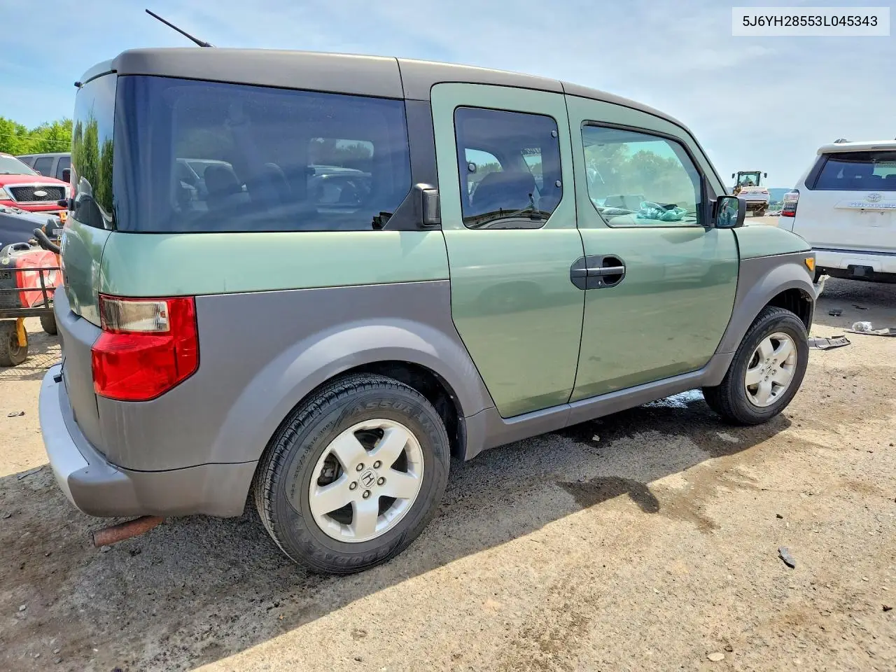 2003 Honda Element Ex VIN: 5J6YH28553L045343 Lot: 56170286