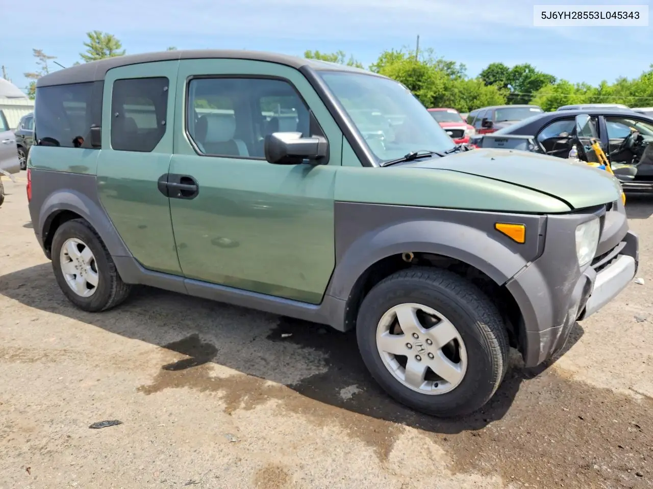 2003 Honda Element Ex VIN: 5J6YH28553L045343 Lot: 56170286