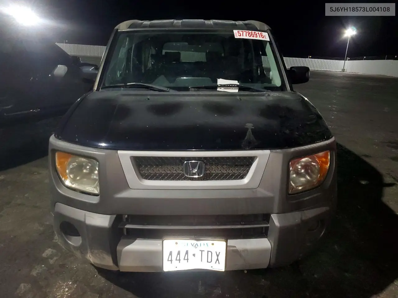 2003 Honda Element Ex VIN: 5J6YH18573L004108 Lot: 57786916