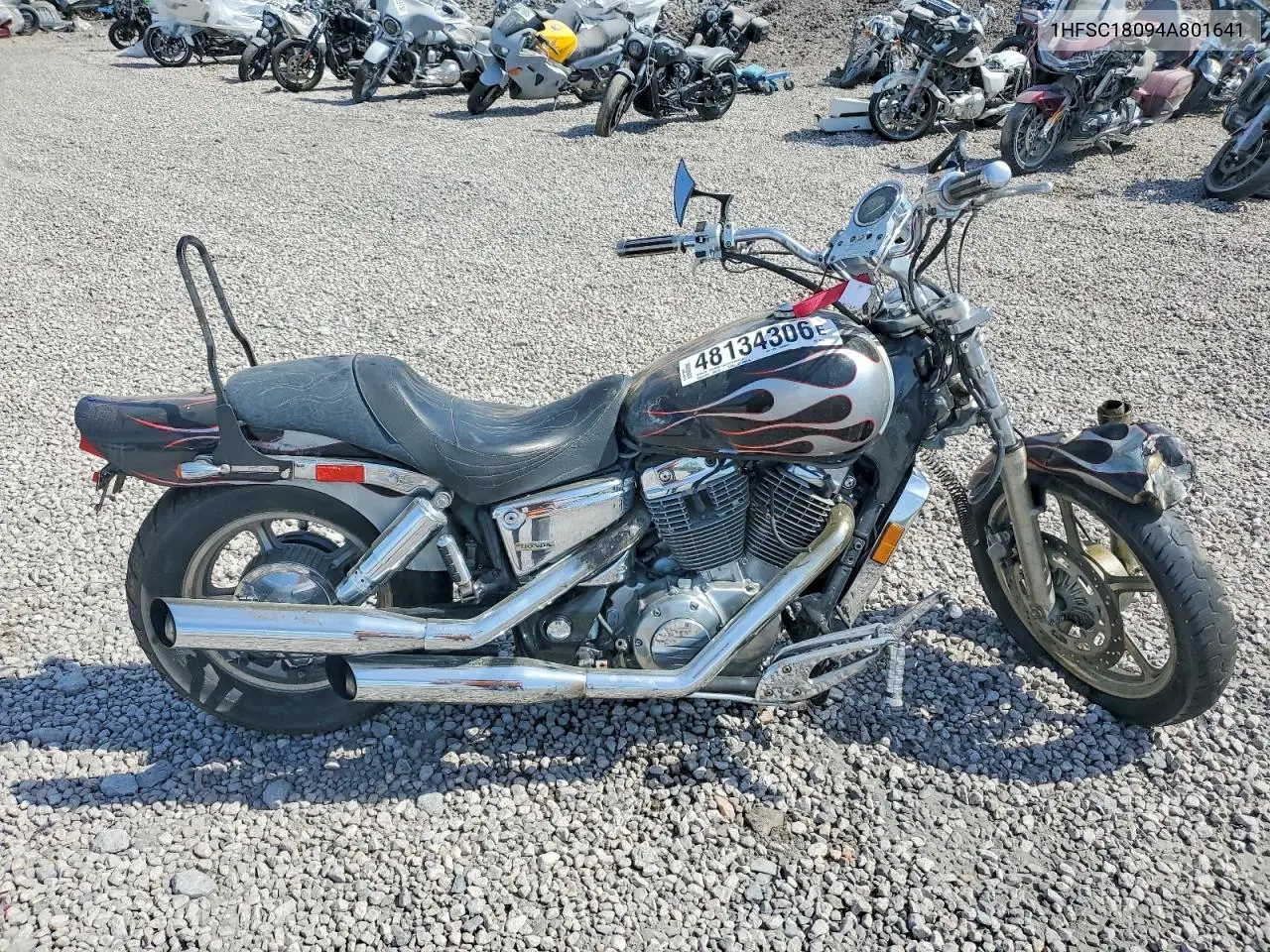 2004 Honda Vt1100 C VIN: 1HFSC18094A801641 Lot: 48134306