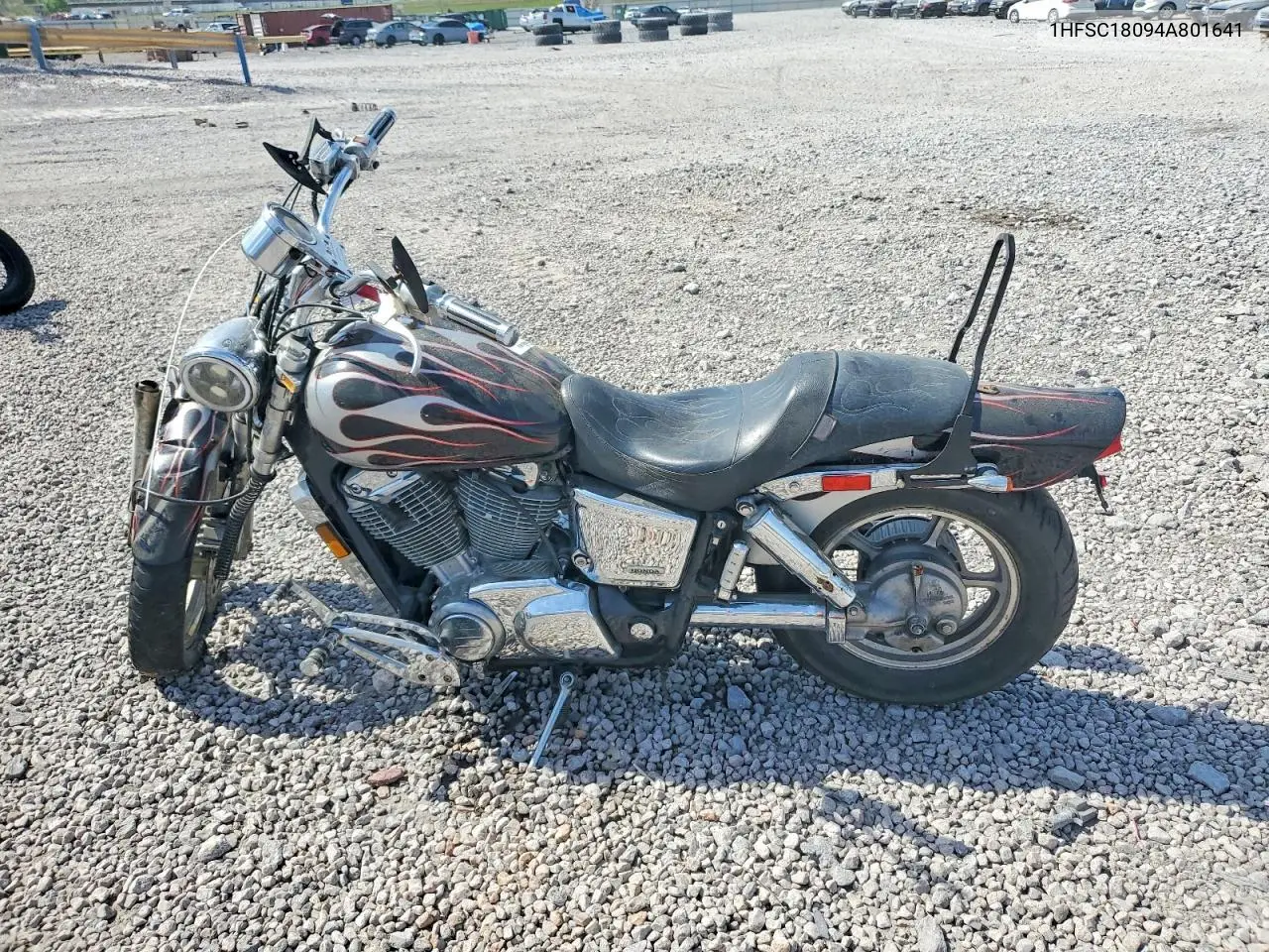2004 Honda Vt1100 C VIN: 1HFSC18094A801641 Lot: 48134306