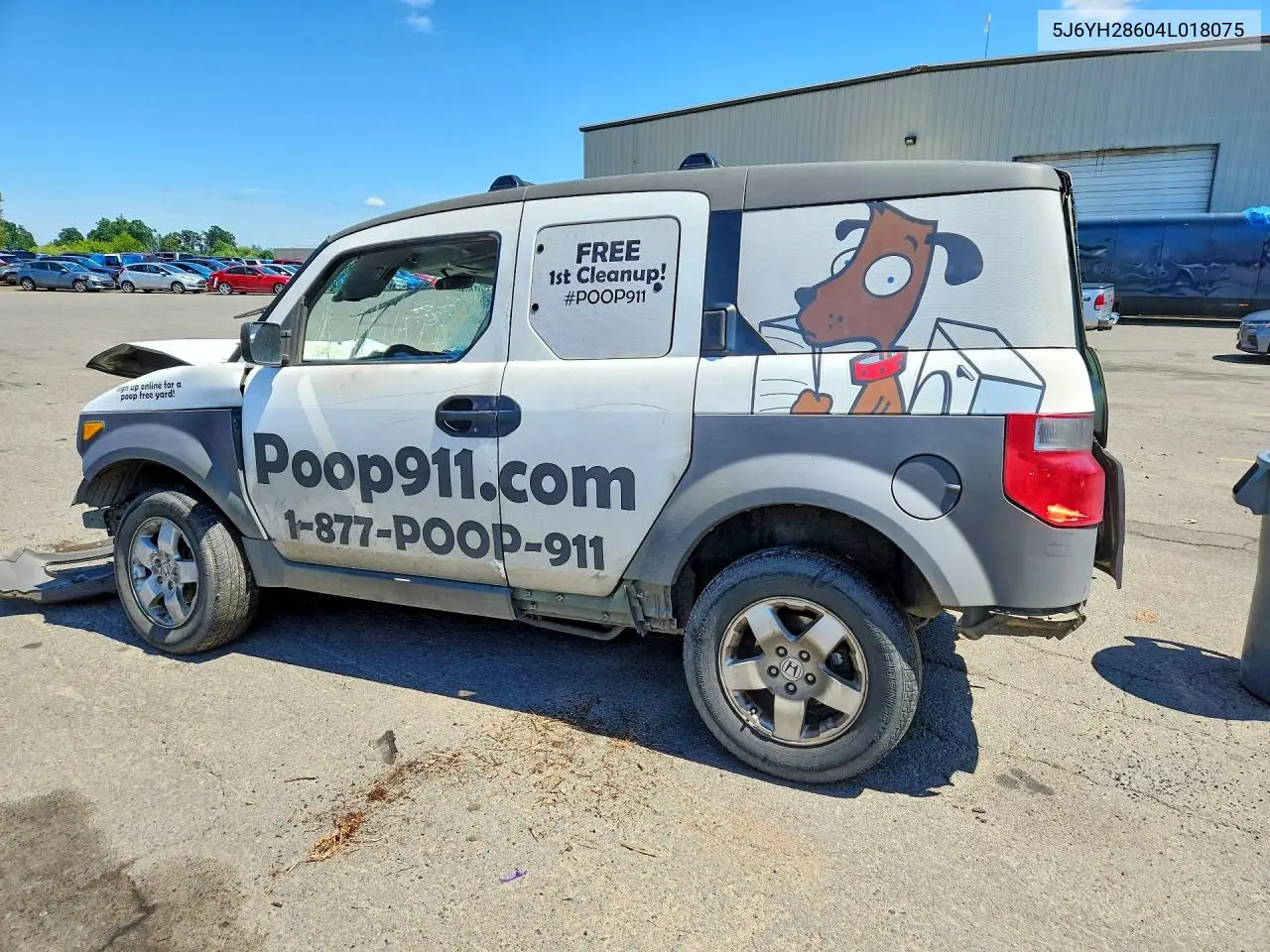 2004 Honda Element Ex VIN: 5J6YH28604L018075 Lot: 53635666