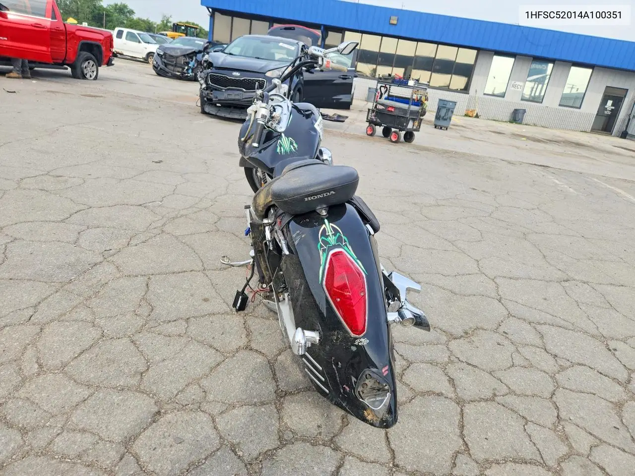 2004 Honda Vt1300 S VIN: 1HFSC52014A100351 Lot: 56086736