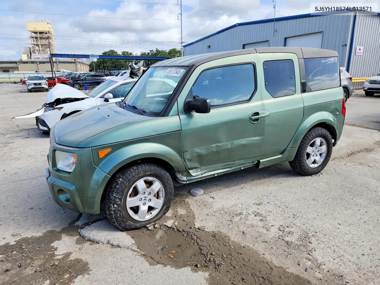 2004 Honda Element Ex VIN: 5J6YH18574L013571 Lot: 56127546