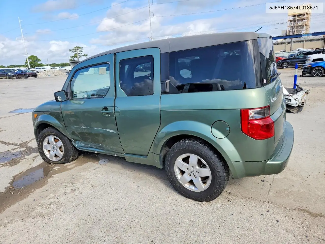 2004 Honda Element Ex VIN: 5J6YH18574L013571 Lot: 56127546