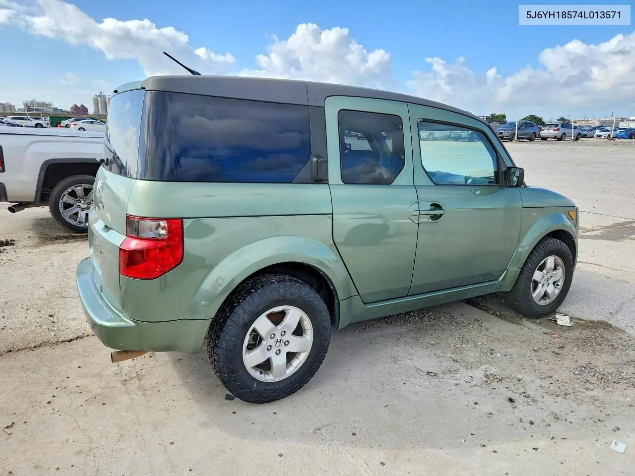 2004 Honda Element Ex VIN: 5J6YH18574L013571 Lot: 56127546