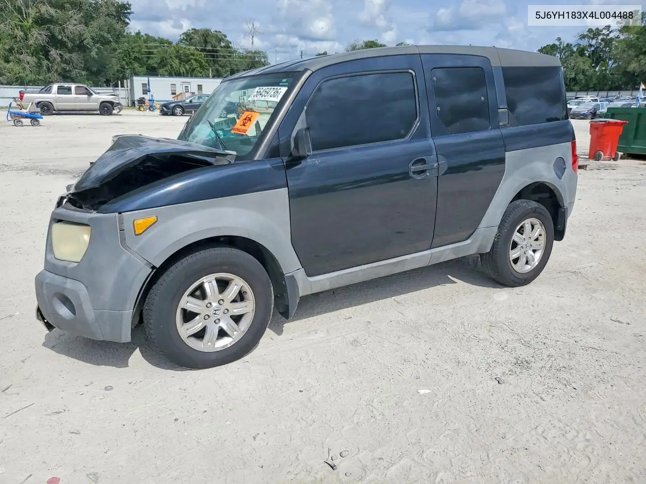 2004 Honda Element Lx VIN: 5J6YH183X4L004488 Lot: 56459736