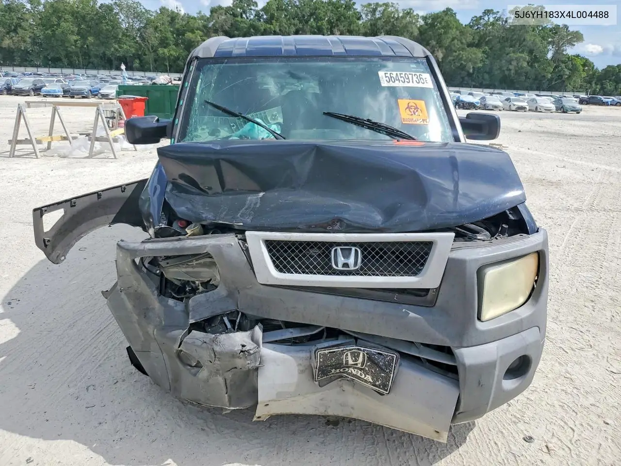2004 Honda Element Lx VIN: 5J6YH183X4L004488 Lot: 56459736