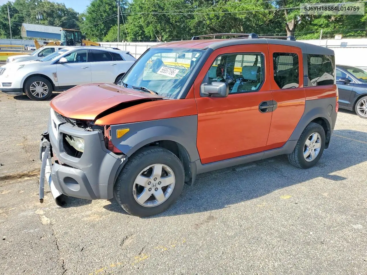 2004 Honda Element Ex VIN: 5J6YH18584L014759 Lot: 56957196