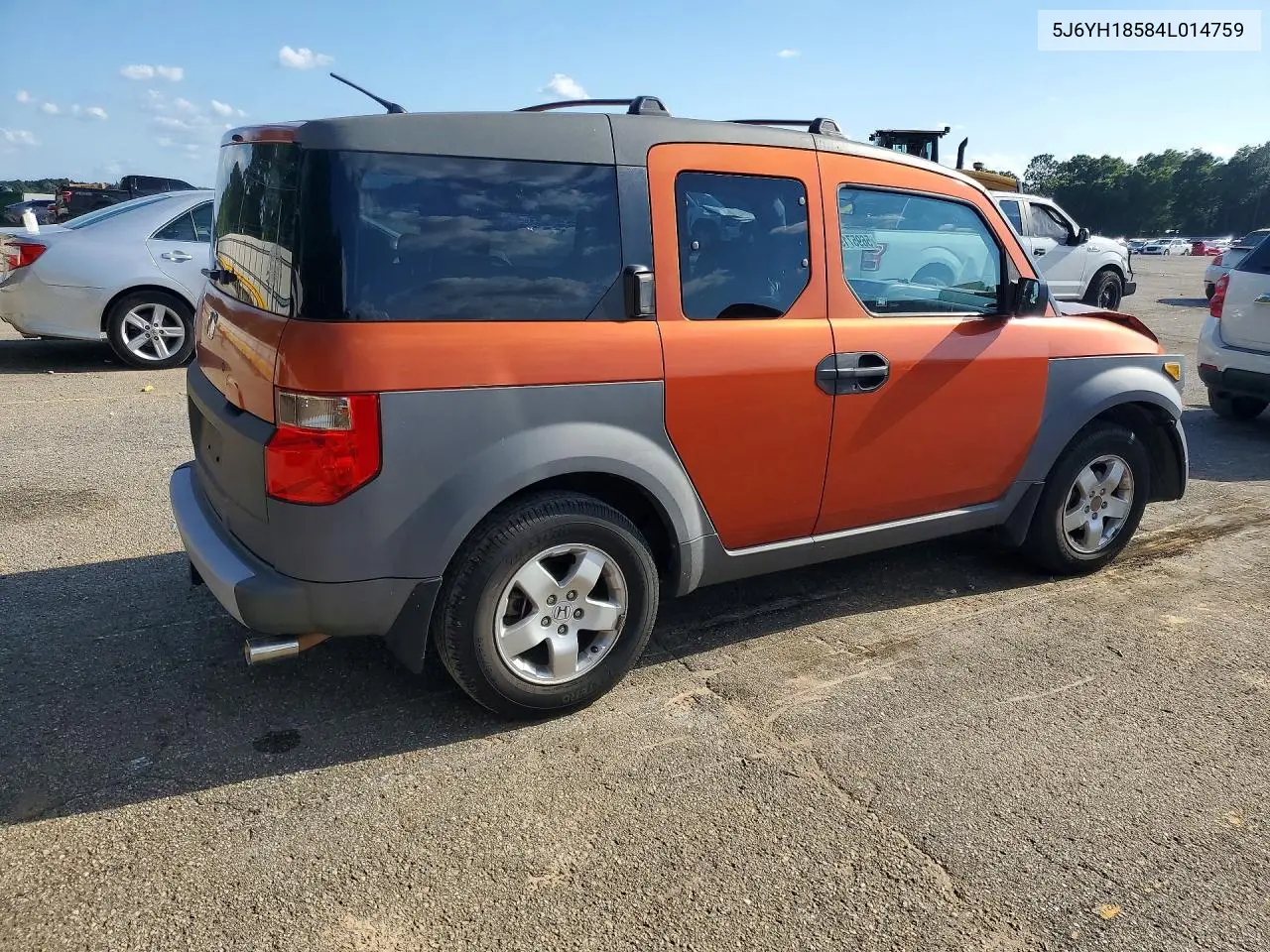 2004 Honda Element Ex VIN: 5J6YH18584L014759 Lot: 56957196