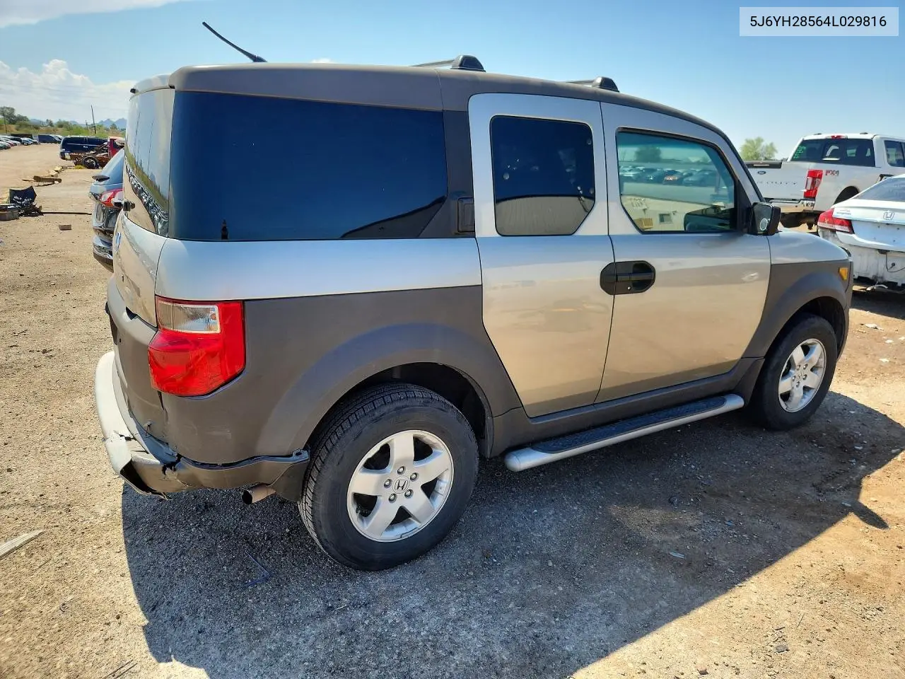2004 Honda Element Ex VIN: 5J6YH28564L029816 Lot: 57569786
