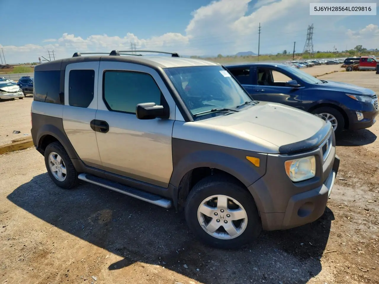 2004 Honda Element Ex VIN: 5J6YH28564L029816 Lot: 57569786