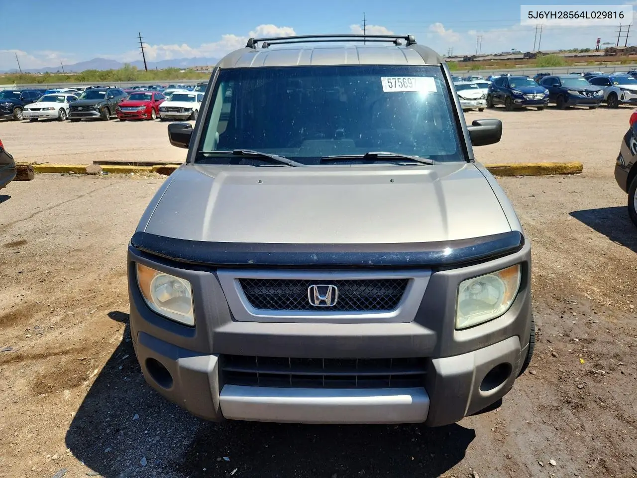 2004 Honda Element Ex VIN: 5J6YH28564L029816 Lot: 57569786