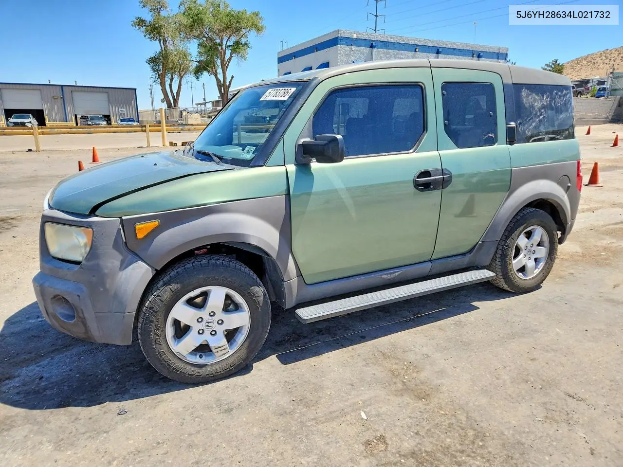 2004 Honda Element Ex VIN: 5J6YH28634L021732 Lot: 57783786