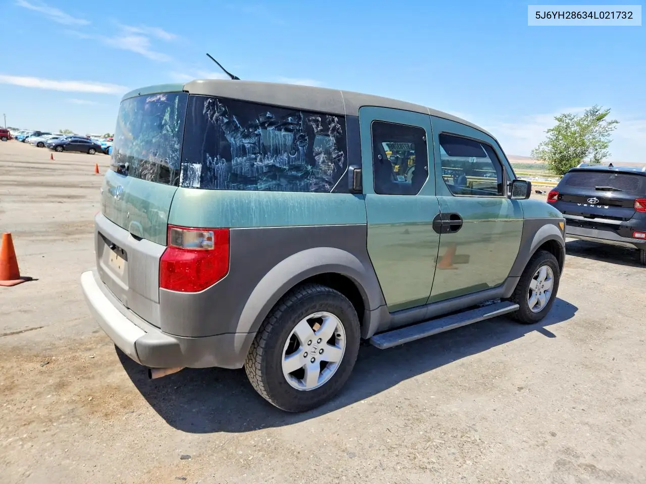 2004 Honda Element Ex VIN: 5J6YH28634L021732 Lot: 57783786
