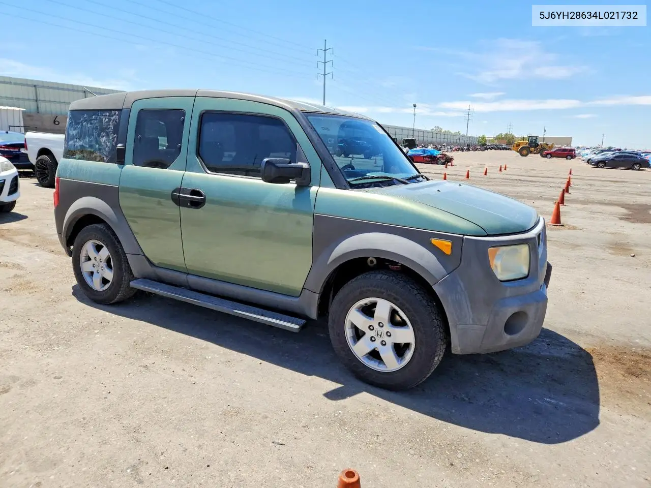 2004 Honda Element Ex VIN: 5J6YH28634L021732 Lot: 57783786