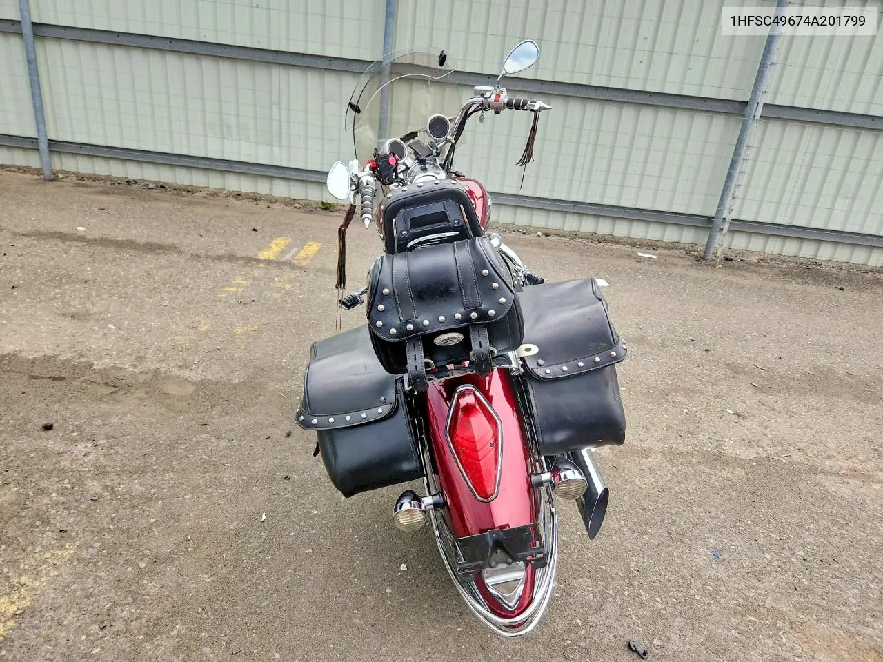 2004 Honda Vtx1800 R3 VIN: 1HFSC49674A201799 Lot: 58191386
