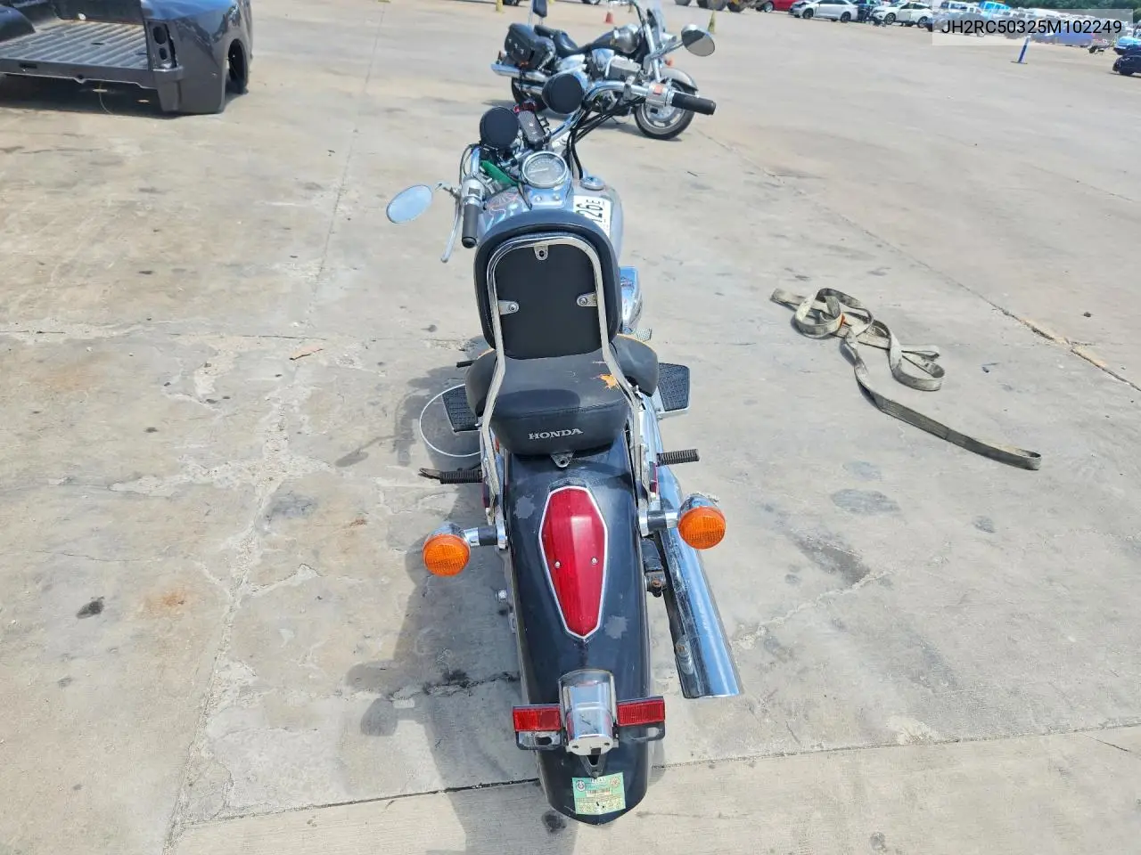 2005 Honda Vt750 Ca VIN: JH2RC50325M102249 Lot: 54478126