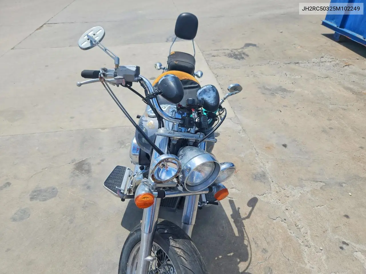 2005 Honda Vt750 Ca VIN: JH2RC50325M102249 Lot: 54478126