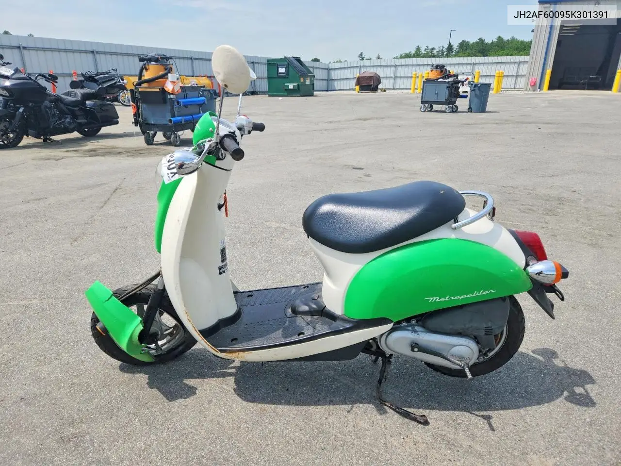 2005 Honda Chf50 VIN: JH2AF60095K301391 Lot: 56713536