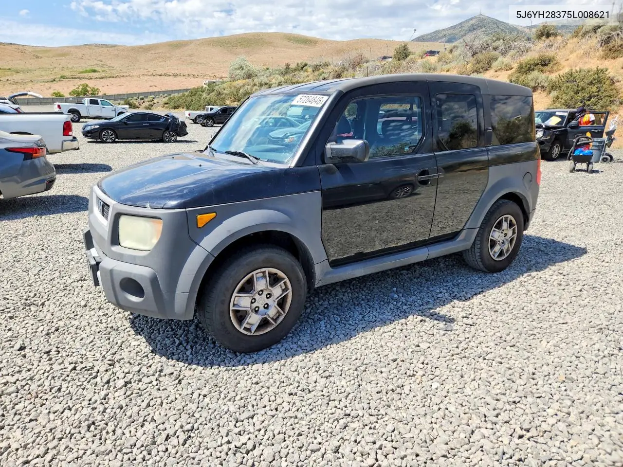 2005 Honda Element Lx VIN: 5J6YH28375L008621 Lot: 57264846