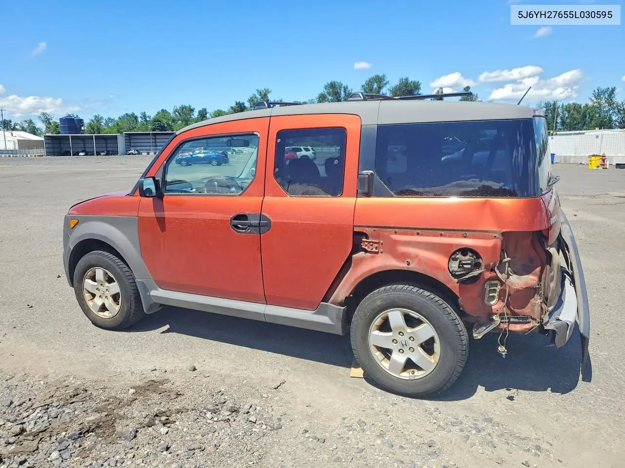 2005 Honda Element Ex VIN: 5J6YH27655L030595 Lot: 57713186