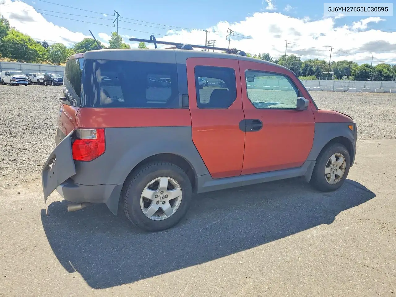 2005 Honda Element Ex VIN: 5J6YH27655L030595 Lot: 57713186