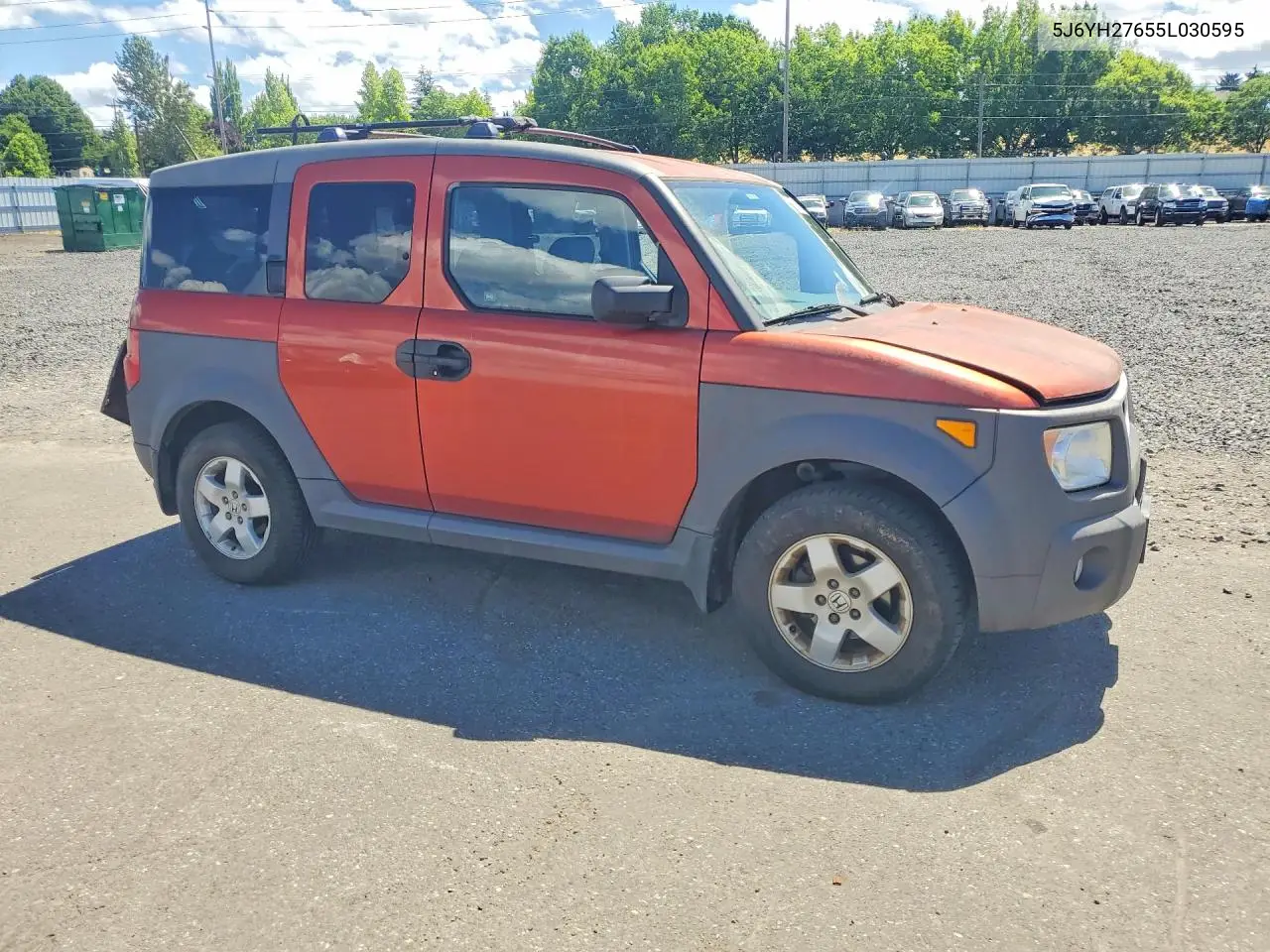 2005 Honda Element Ex VIN: 5J6YH27655L030595 Lot: 57713186