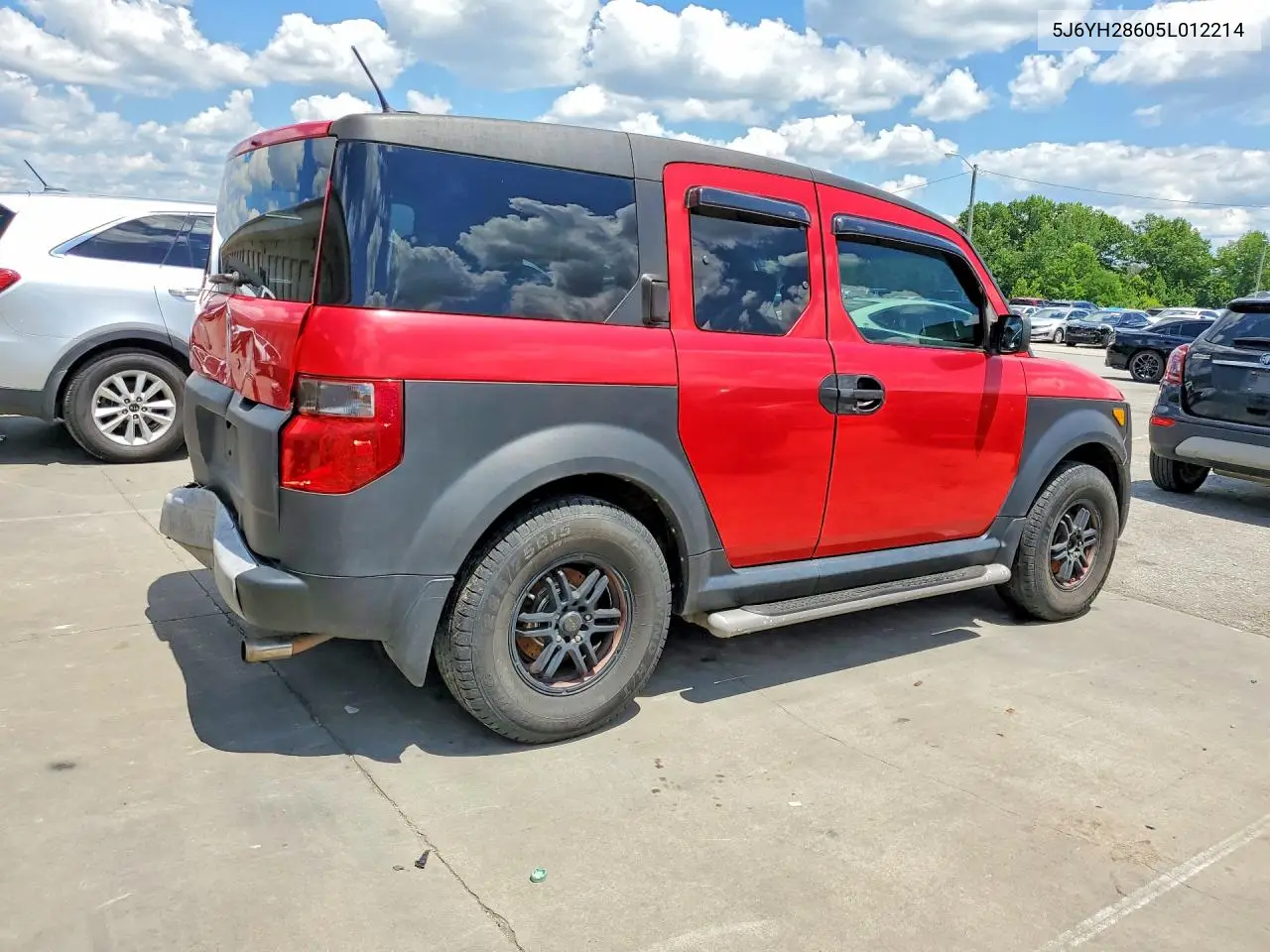 2005 Honda Element Ex VIN: 5J6YH28605L012214 Lot: 58311026
