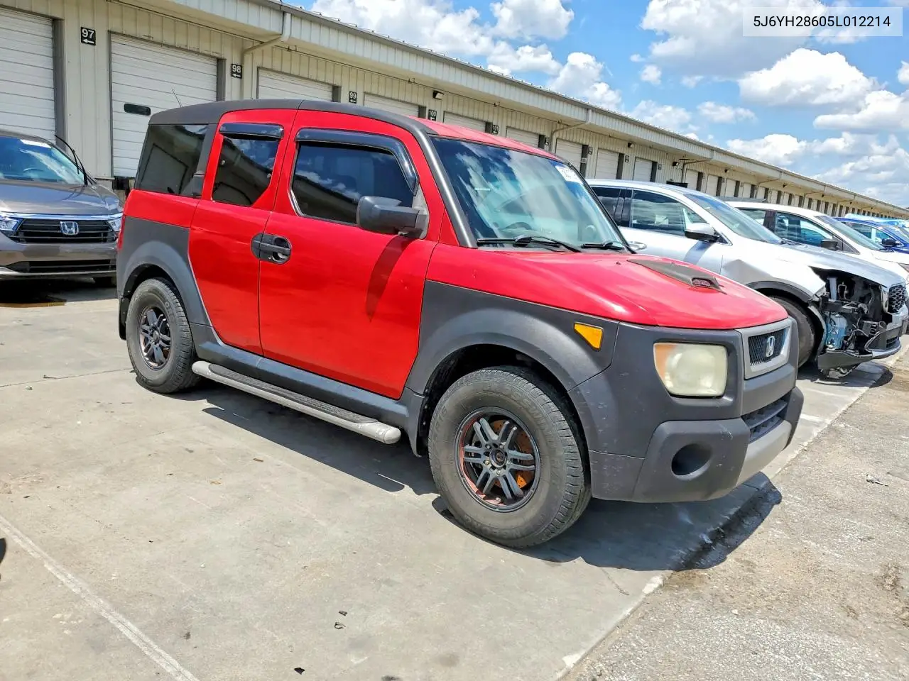 2005 Honda Element Ex VIN: 5J6YH28605L012214 Lot: 58311026