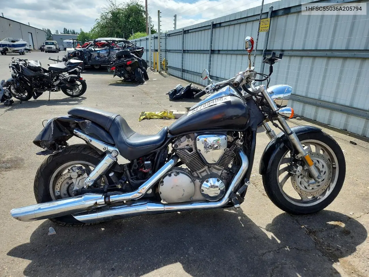 2006 Honda Vtx1300 C VIN: 1HFSC55036A205794 Lot: 52785406