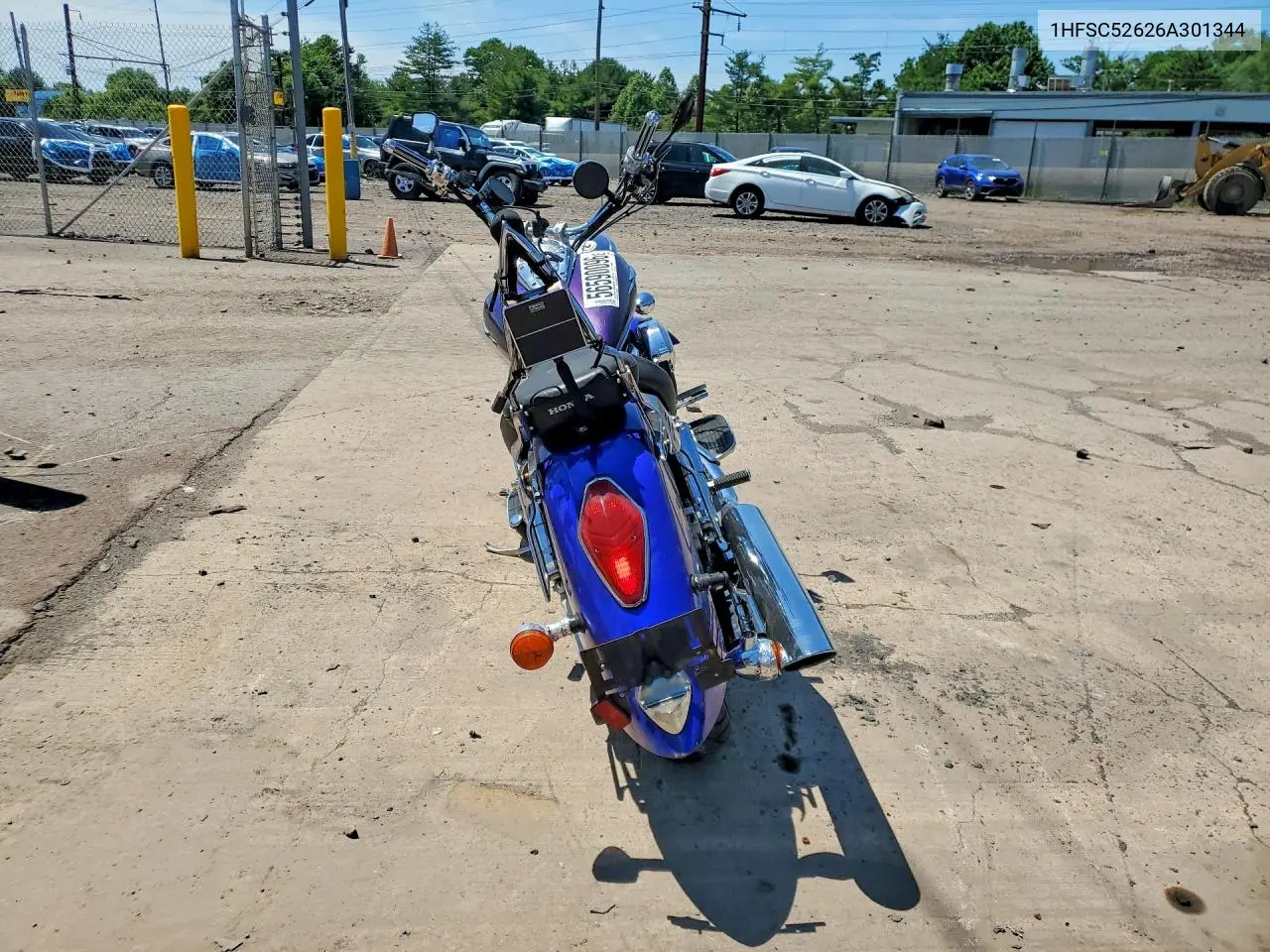 2006 Honda Vtx1300 R VIN: 1HFSC52626A301344 Lot: 56590096