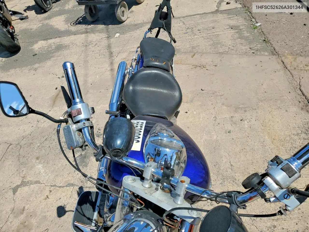 2006 Honda Vtx1300 R VIN: 1HFSC52626A301344 Lot: 56590096
