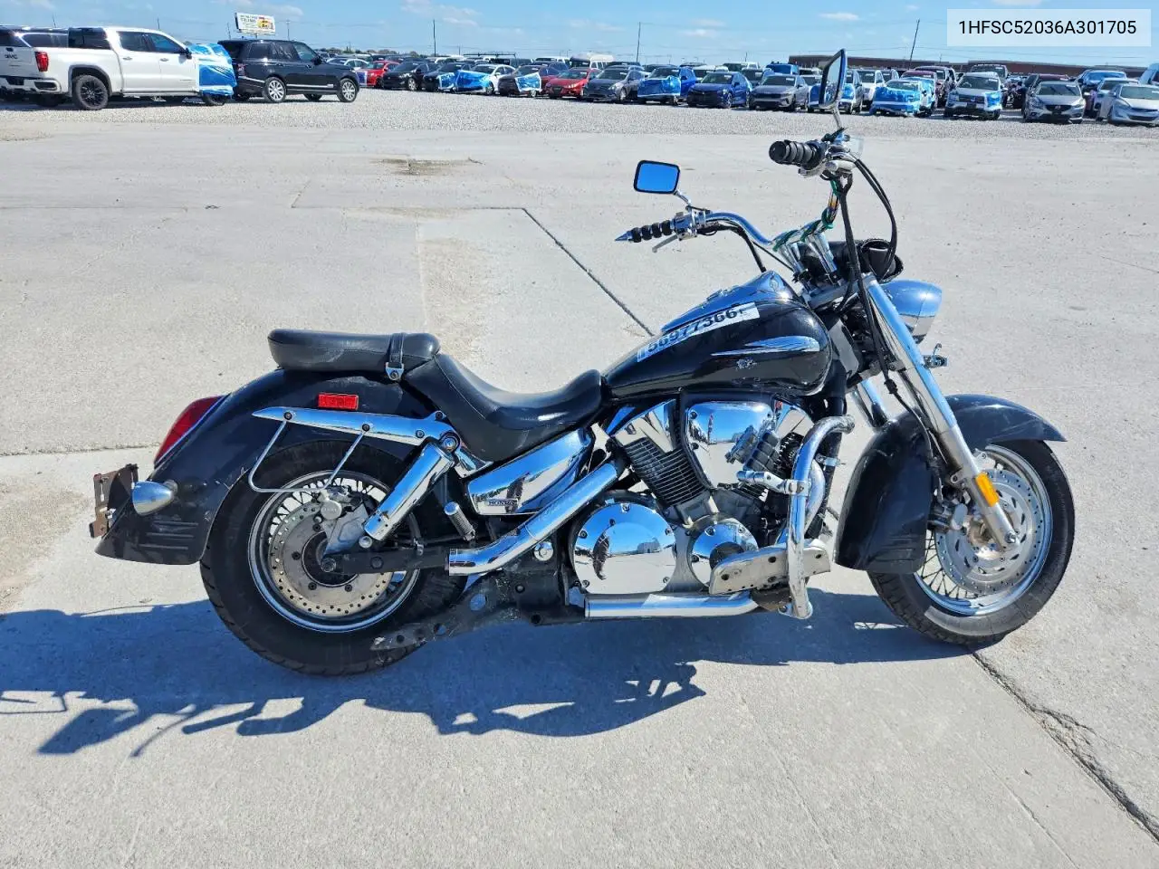 2006 Honda Vt1300 S VIN: 1HFSC52036A301705 Lot: 56977366