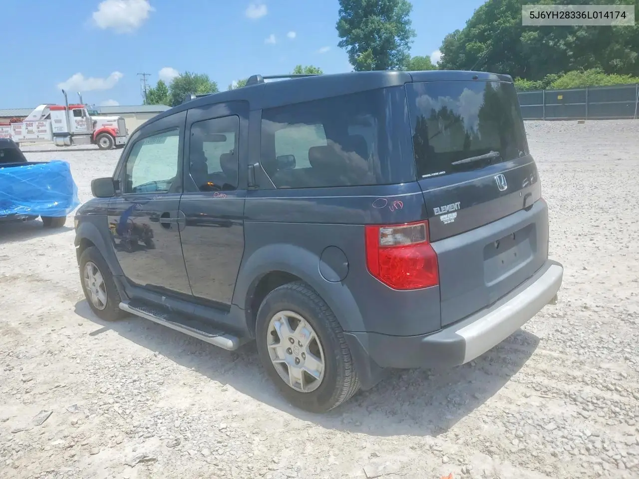 2006 Honda Element Lx VIN: 5J6YH28336L014174 Lot: 57006796