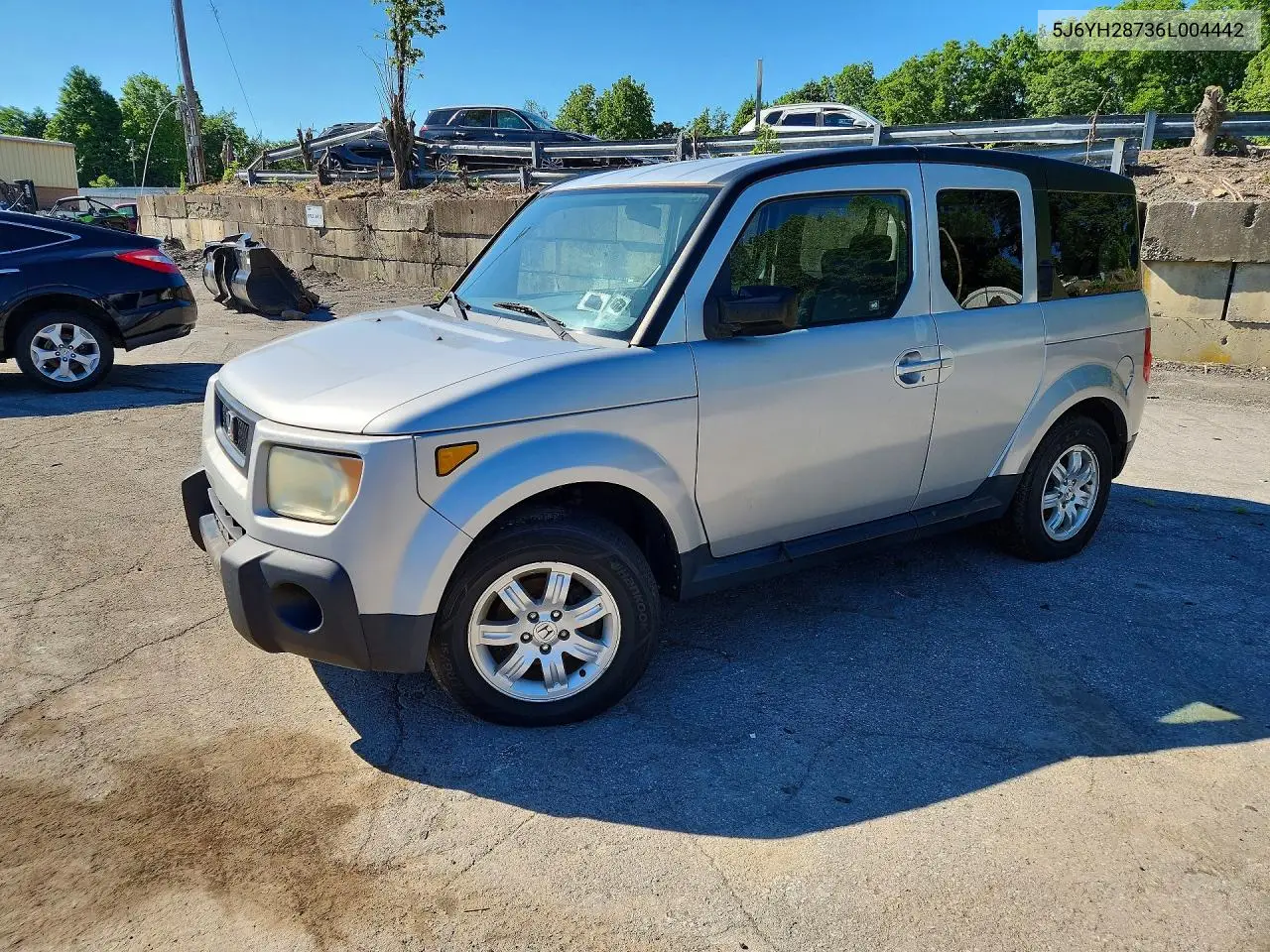 2006 Honda Element Ex VIN: 5J6YH28736L004442 Lot: 57401436
