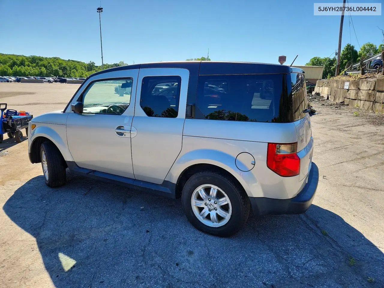 2006 Honda Element Ex VIN: 5J6YH28736L004442 Lot: 57401436